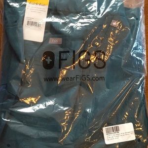 Figs Keroka Pant Caribbean Blue Small NWT